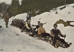 Sled Descent by European Photographer